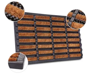 Rohožka Mix Mats Black Cocos