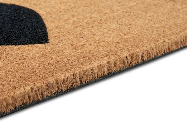 Hanse Home Collection koberce Rohožka srdce kokos 105672 – na von aj na doma - 45x75 cm