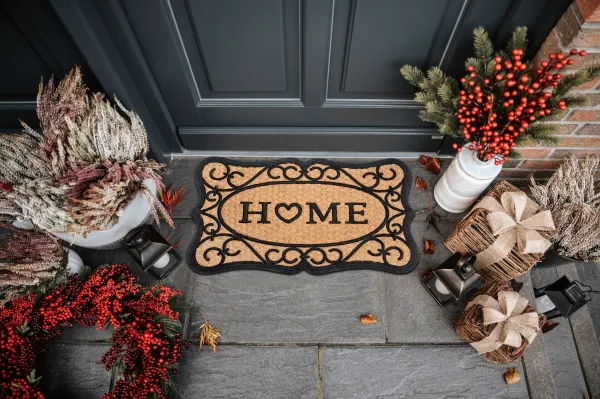 Hanse Home Collection koberce DOPREDAJ: 45x75 cm Rohožka Home 105712 - na von aj na doma - 45x75 cm