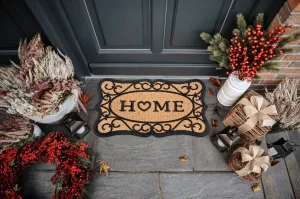 Hanse Home Collection koberce DOPREDAJ: 45x75 cm Rohožka Home 105712 - na von aj na doma - 45x75 cm