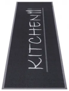 Hanse Home Collection koberce Behúň Cook & Clean 105725 Black White - 50x150 cm