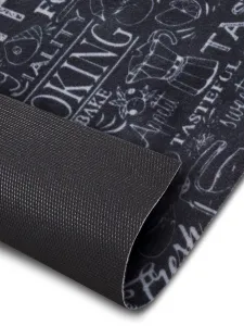 Hanse Home Collection koberce Behúň Cook & Clean 105731 Black White - 50x150 cm