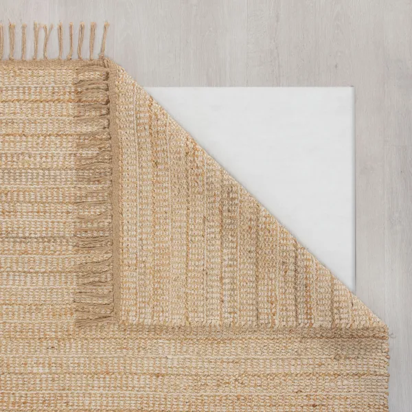 Flair Rugs koberce Behúň Levi Chenille Jute Natural - 60x230 cm