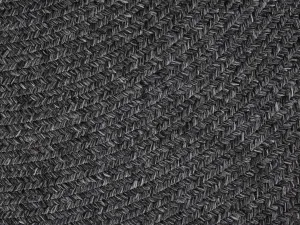 Koberec Braided Trenzado tmavosivý kruh