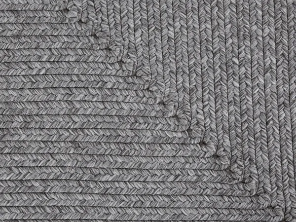 Koberec Braided Trenzado svetlosivý