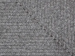 Koberec Braided Trenzado svetlosivý