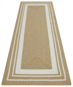 Koberec Braided Trenzado krémový / béžový