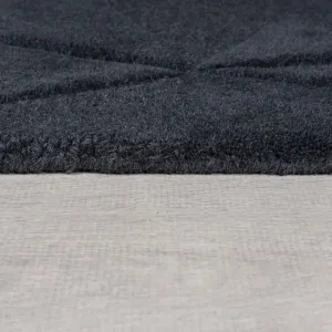 Flair Rugs koberce Kusový koberec Moderno Shard Charcoal - 120x170 cm