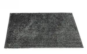 BO-MA, Kúpeľňová predložka Ella micro Tmavo šedá, 50x80, šedá, kúpeľňa