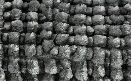 BO-MA, Kúpeľňová predložka Ella micro Tmavo šedá, 50x80, šedá, kúpeľňa