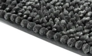 BO-MA, Kúpeľňová predložka Ella micro Tmavo šedá, 50x80, šedá, kúpeľňa