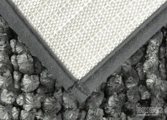 BO-MA, Kúpeľňová predložka Ella micro Tmavo šedá, 50x80, šedá, kúpeľňa