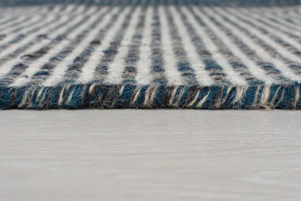 Flair Rugs koberce Ručne tkaný kusový behúň Infinite Indira Blue - 60x200 cm