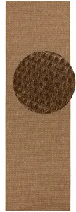 BT Carpet - Hanse Home koberce Behúň Nature 104272 Brown – na von aj na doma - 80x450 cm