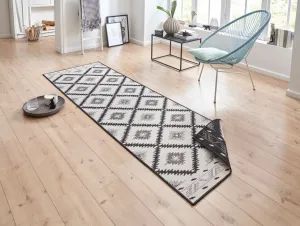 Obojstranný koberec Twin Supreme Malibu čierny / krémový