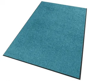 Hanse Home Collection koberce Rohožka Wash & Clean 102045 Petrol – na von aj na doma - 60x90 cm