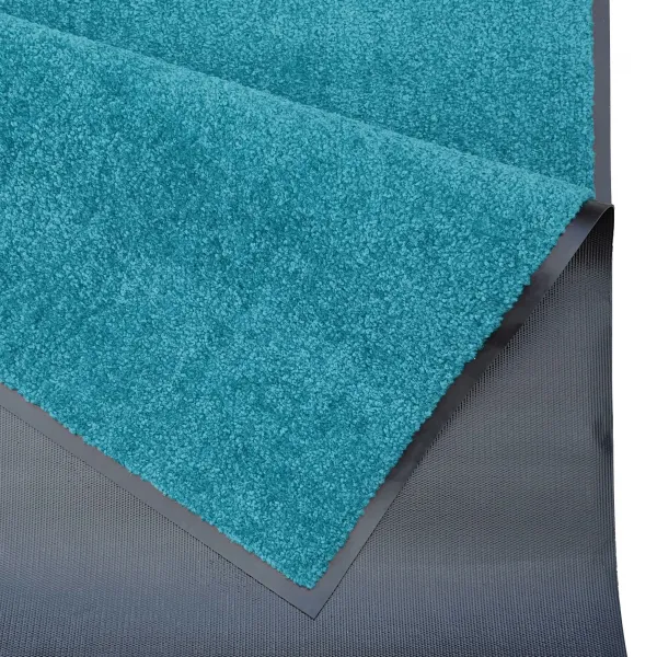 Hanse Home Collection koberce Rohožka Wash & Clean 102045 Petrol – na von aj na doma - 60x90 cm