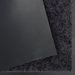 Hanse Home Collection koberce Rohožka Wash & Clean 102011 Black – na von aj na doma - 40x60 cm