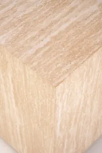 Konferenčný stolík TRAVERTINO S Halmar
