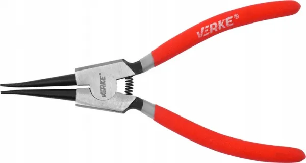 VERKE Priame vonkajšie kliešte na poistné krúžky 180 mm