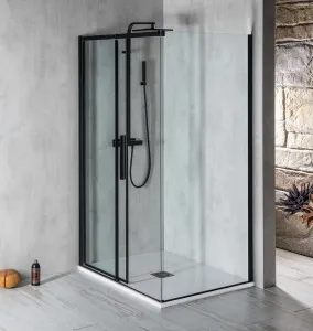 POLYSAN - ALTIS BLACK obdĺžniková sprchová zástena 1200x800 L/P varianta AL3012BAL5912B