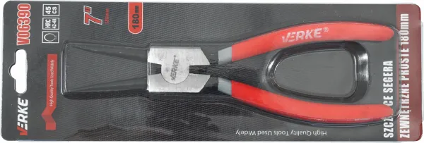 VERKE Priame vonkajšie kliešte na poistné krúžky 180 mm