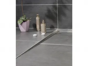 BESCO - Spádová lišta NEO - chróm - Farba - Chróm, Materiál - Nerez, Rozmer A - 150, Variant - Ľavá ZLLSN150LCH