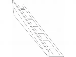 BESCO - Spádová lišta NEO - čierna - Farba - Čierna , Materiál - Nerez, Rozmer A - 150, Variant - Pravá ZLLSN150PCZ