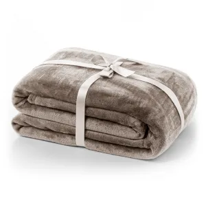 Deka DecoKing Mic cappuccino, veľkosť 70x150