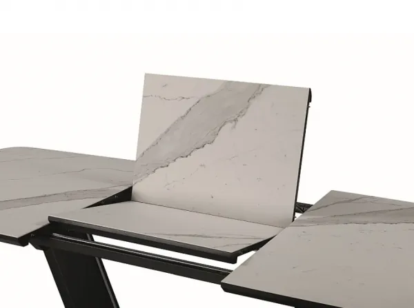 Signal Rozkladací jedálenský stôl ARMANI CERAMIC Farba: Sivý mat