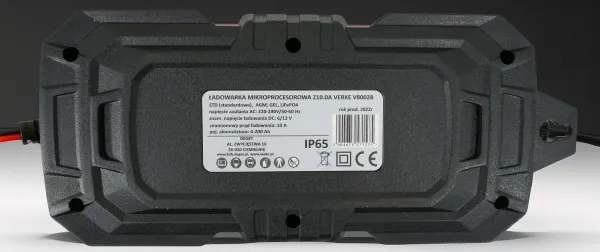VERKE Mikroprocesorová autonabíjačka LCD 6V 12V 10A