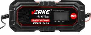 VERKE Mikroprocesorová autonabíjačka LCD 6V 12V Z6.0A