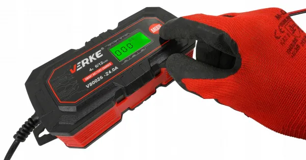 Mikroprocesorová autonabíjačka LCD 6V/12V Z4.0A VERKE