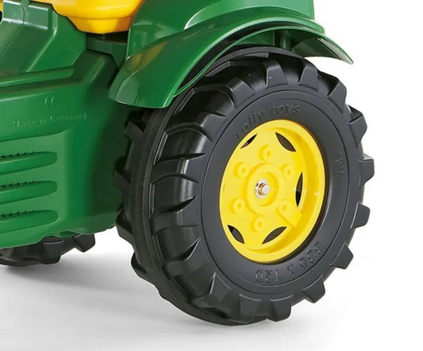 MILLY MALLY Šliapací traktor nakladač Rolly Toys John Deere Farmtrac zelený