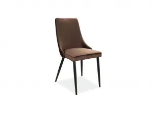 Signal Jedálenská stolička Piano B Velvet Farba: Sivá / Bluvel 14