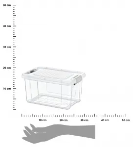Storage Solutions Úložný box Something 2500 ml číry