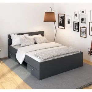 Postel s úložným priestorom MICHIGAN NEW 140 Tempo Kondela Grafit