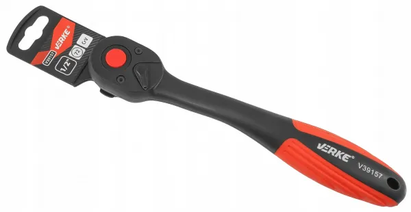 VERKE Račňa 1/2" 72 zubov, čierna