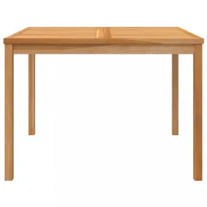 Záhradný jedálenský stôl teak Dekorhome 150x90x77 cm