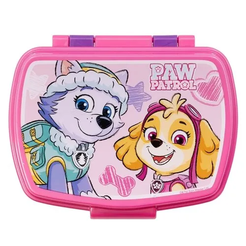 Stor Desiatový box Paw patrol 17,5 x 14,5 x 6,5 cm, ružová