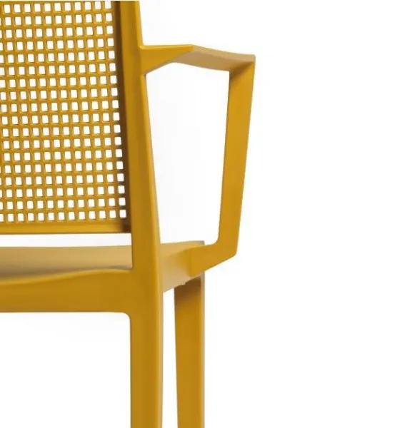 Jedálenská stolička GRID ARMCHAIR Rojaplast Antracit