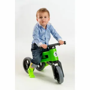 Odrážadlo modré Funny Wheels 2 v 1