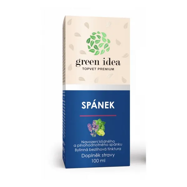 Spánok - tinktúra bez alkoholu 100 ml - Green idea