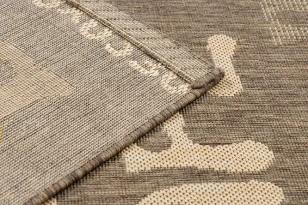 Koberec SIZAL FLOORLUX 20221 coffee / mais