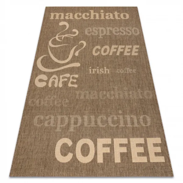 Koberec SIZAL FLOORLUX 20221 coffee / mais