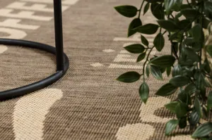 Koberec SIZAL FLOORLUX 20221 coffee / mais