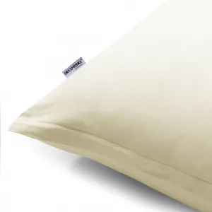 Obliečky na vankúše DecoKing Amber béžové, veľkosť 40x120*2