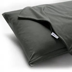 Obliečky na vankúše DecoKing Amber I tmavosivé, veľkosť 40x80*2