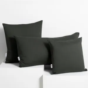 Obliečky na vankúše DecoKing Amber I tmavosivé, veľkosť 40x80*2
