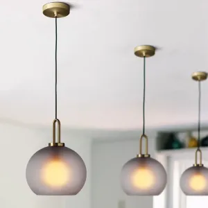 TooLight Sklenené okrúhle stropné svietidlo 20cm APP626-1CP